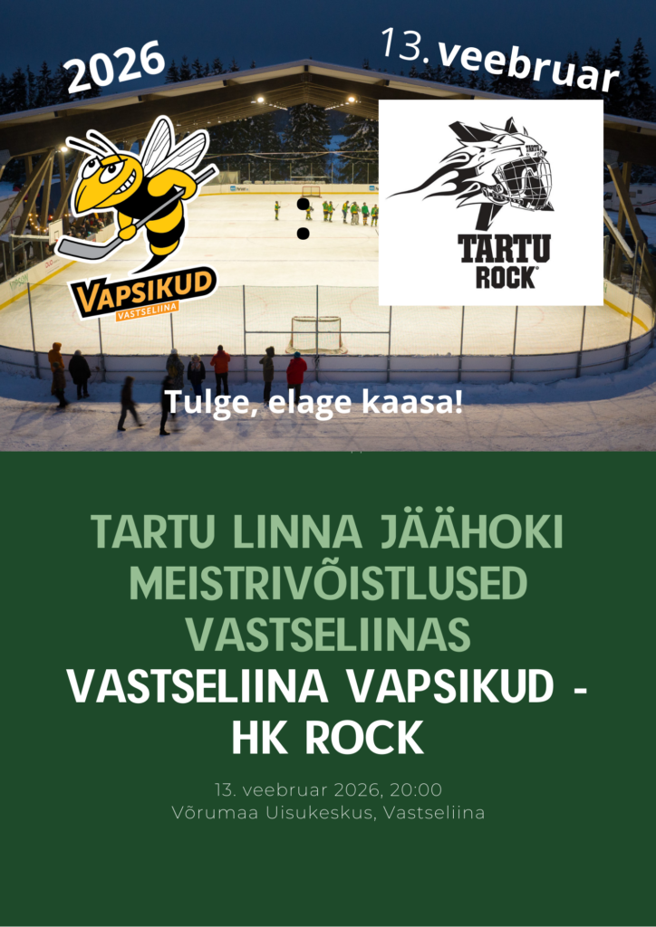 TARTU LINNA JÄÄHOKI MEISTRIVÕISTLUSED VASTSELIINAS Vastseliina Vapsikud - HK ROCK (2)